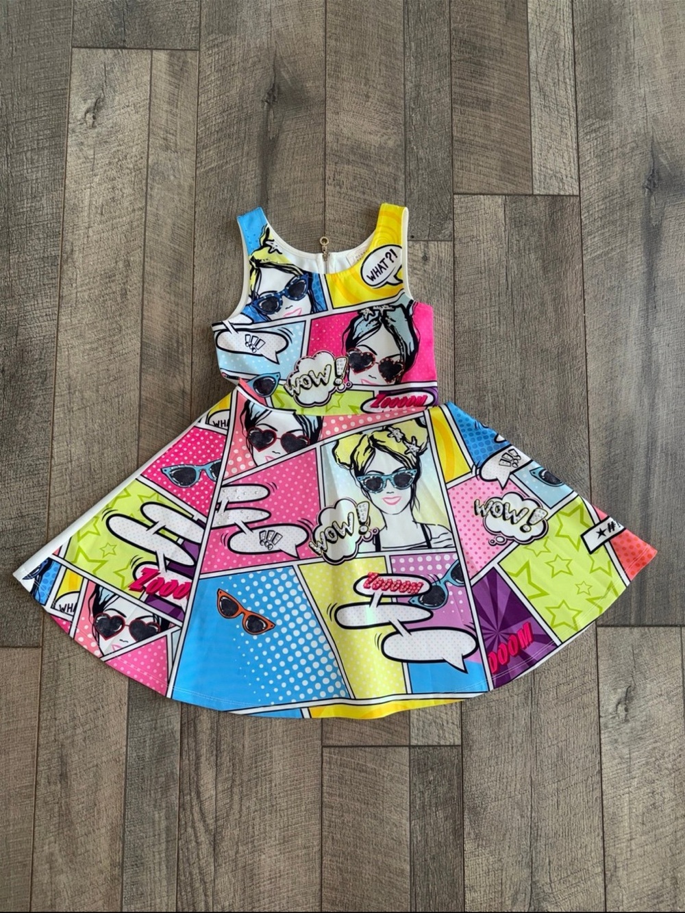 Hannah Banana by SaraSara Pop Comic Dress